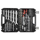 YATO Dugókulcs készlet 82 részes 1/2 col: 14-24 mm, 1/4 col: 4-14 mm CrV