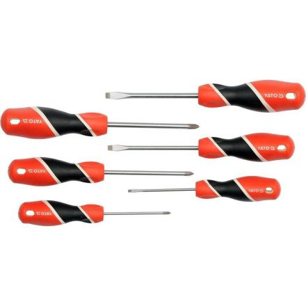 YATO Csavarhúzó klt. 6r. mágneses S2