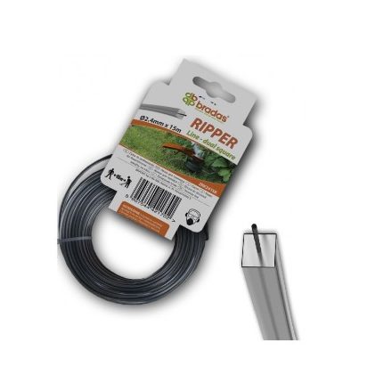 Damil RIPPER DUAL, szögletes 2,7mm x 15m