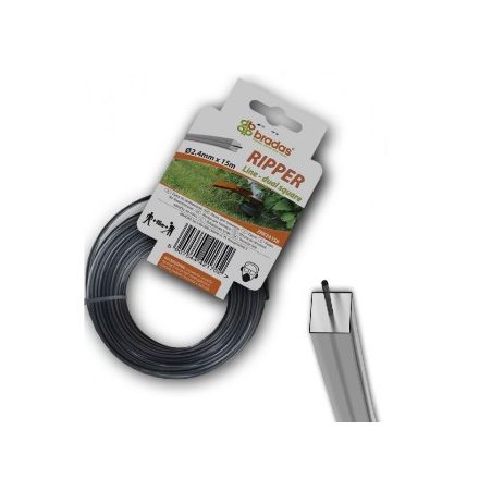 Damil RIPPER DUAL, szögletes 3,0mm x 15m