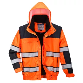   C466OBRXL Portwest Hi-Vis Classic Bomber munkavédelmi dzseki