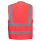 C470RERL-XL Portwest Jól láthatósági két csíkos mellény