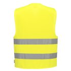 C474YERL-XL Portwest Jól láthatósági két csíkos mellény