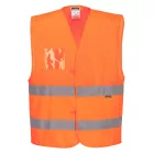 C494ORRXX-3X Portwest Hi-Vis hálós mellény