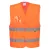 C494ORRXX-3X Portwest Hi-Vis hálós mellény
