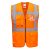 C496ORRM Portwest Madrid hálós vezetői mellény