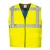CV02YERL-XL Portwest Jól láthatósági hűtőmellény