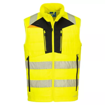 DX479YBRL Portwest DX4 Hi-Vis Softshell Gilet, M-es méret