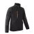 ÚJ! YUKI II SOFTSHELL DZSEKI FEKETE/NARANCS_L