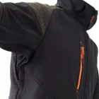 ÚJ! YUKI II SOFTSHELL DZSEKI FEKETE/NARANCS_L