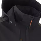 ÚJ! YUKI II SOFTSHELL DZSEKI FEKETE/NARANCS_L