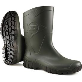   DUNLOP DEE K580011 RÖVIDSZÁRÚ ZÖLD PVC CSIZMA, 46- os méret