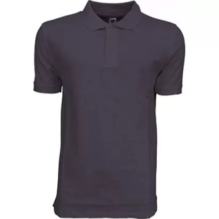 4701 Galléros póló, sötét szürke, 2XL-es méret