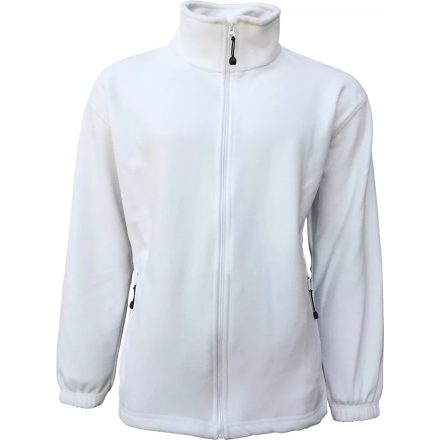 4681FH fehér polár kardigán, M-es méret