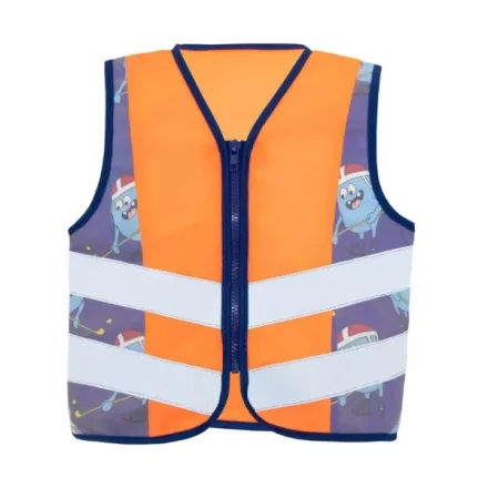 Children’s safety vest (co2 neutral) – action, S-es mlret