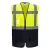 ES076YNR6XL Portwest ES1 Essential Hi-Vis kontraszt cipzáras vezetői mellény