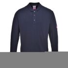 FR10NARL Portwest Lángálló galléros hosszú ujjú póló