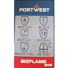 FR418NAR5XL Portwest Bizflame Work+ lángálló kantáros nadrág