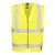 FR615YERL-XL Portwest Bizflame Hi-Vis lángálló mellény