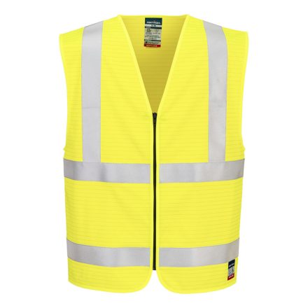 FR615YERS-M Portwest Bizflame Hi-Vis lángálló mellény