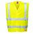 FR71YERL-XL Portwest Lángálló, antisztatikus, láthatósági mellény