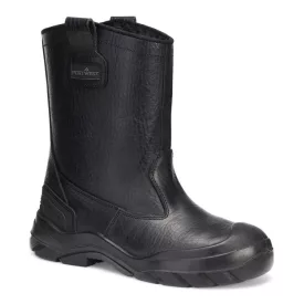   FT23BKR37 Portwest Steel Leather Rigger munkavédelmi csizma S3 CI