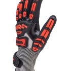 EUROCUT IMPACT 200 PIROS BEÜTŐDÉS ELLENI VÉDŐKESZTYŰ_09