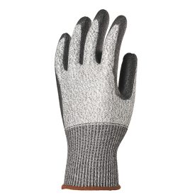 VÁGÁSBIZTOS SZERELŐKESZTYŰ, FEKETE PU TENYÉR_6