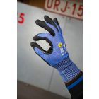 EUROCUT N300 FEKETE/KÉK MÁRTOTT VÁGÁSBIZT. VÉDŐKESZTYŰ_9