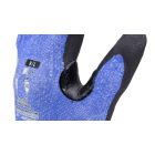 EUROCUT N300 FEKETE/KÉK MÁRTOTT V.BIZTOS VÉDŐKESZTYŰ_12