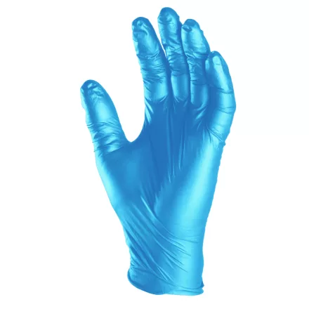 NITRIL LIGHT KÉK VIZSGÁLÓ KESZTYŰ, PÚDERMENTES_9