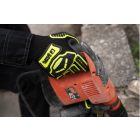 EUROSTRONG VIBE REZGÉSCSILLAPÍTÓ KESZTYŰ FEKETE_11