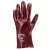 MÁRTOTT PVC KESZTYŰ, BORDÓ, SAV/LÚG/OLAJÁLLÓ, 27CM-ES_9