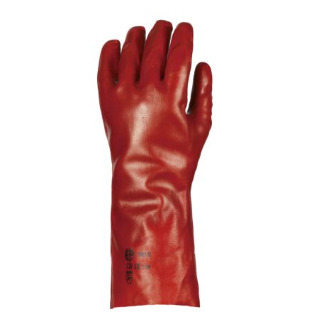MÁRTOTT PVC KESZTYŰ, PIROS, 36CM HOSSZÚ_9