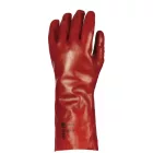 MÁRTOTT PVC KESZTYŰ, PIROS, 36CM HOSSZÚ_10