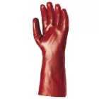 MÁRTOTT PVC KESZTYŰ, PIROS, 36CM HOSSZÚ_10