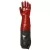 Mártott PVC kesztyű, bordó, sav-, lúg-, olajálló, 65 cm _10