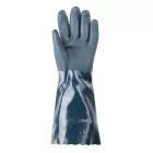 MÁRTOTT POLIMER KESZTYŰ, ZÖLD, VEGYSZERÁLLÓ, 40CM_8