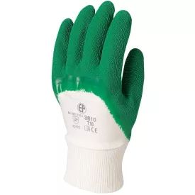   MÁRTOTT ZÖLD KREPP LATEX, ERŐS, ÉRDES, SZELLŐZŐ KÉZHÁT_7