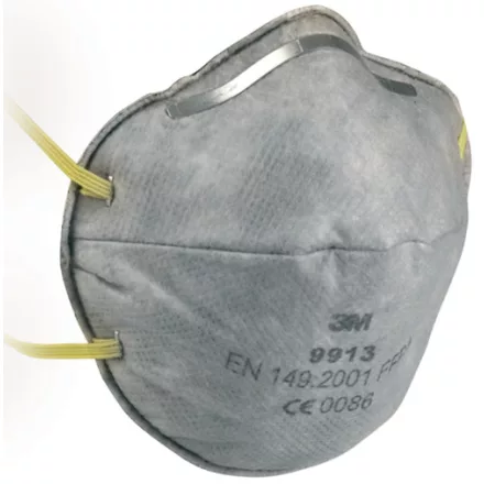 3M 9913 FFP1S RÉSZECSKESZŰRŐ FÉLÁLARC, 100 DB/KRT