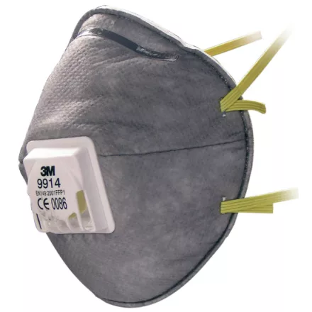 3M 9914 FFP1S RÉSZECSKESZŰRŐ FÉLÁLARC, 100 DB/KRT