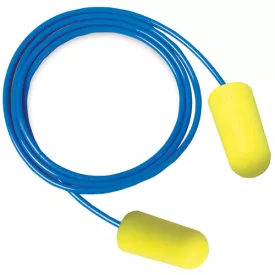   3M ES-01-005 EARSOFT ZSINÓROS FÜL-DUGÓ, NEON SÁRGA SNR 36dB