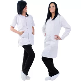 NŐI KÖPENY HOSSZÚ UJJÚ FEHÉR_XXL