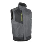 AZUKI SZÜRKE-FEKETE RIPSTOP BÉLELT MELLÉNY_3XL