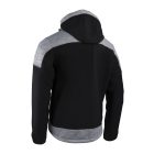 BANJO FEKETE/SZÜRKE SOFTSHELL DZSEKI, LIME CIPZÁR_XL