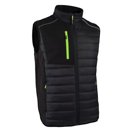 BRASERO FEKETE/LIME BÉLELT MELLÉNY_XL