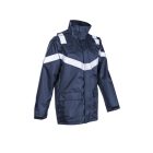 DAGDA SÖTÉTKÉK LÁNGÁLLÓ PU ESŐKABÁT_XL