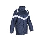 DAGDA SÖTÉTKÉK LÁNGÁLLÓ PU ESŐKABÁT_2XL