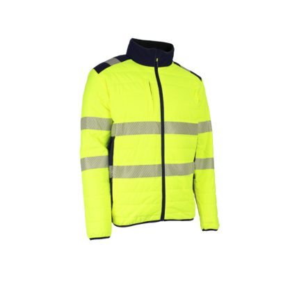 FLAKE FLUO SÁRGA/SÖTÉTKÉK THERMO DZSEKI_3XL