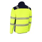 FLAKE FLUO SÁRGA/SÖTÉTKÉK THERMO DZSEKI_3XL
